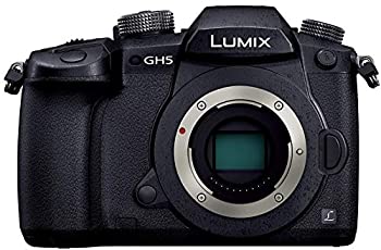 【中古】【人並み外れたに好いたらしい】パナソニック 鏡鑑受け答え一眼写真器 ルミックス GH5 上半身 黒いこと DC-GH5-K カメラ・ビデオカメラ・光学機器-デジタルカメラ