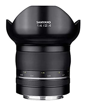 【中古】【非常に良い】SAMYANG 単焦点広角レンズ XP 14mm F2.4 マニュアルフォーカス キヤノンEF AE用 電磁絞り対応 フルサイズ対応