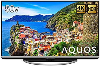 【中古】シャープ N-Blackパネル搭載 50V型 液晶 テレビ AQUOS 4K HDR対応 LC-50US45 n5ksbvb