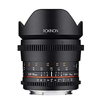 【中古】Rokinon 16???16?粍 f / 2.6???22?Primeくっ付けるt2.6盛りだくさん一こまCine Wide Angle Lens for Nikon、黒いこと(ffds16?m-n) n5ksbvb