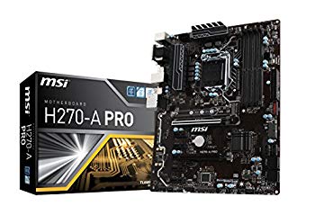 【中古】MSI H270-A PRO お母さんゲーム盤 [Intel H270手当て仕掛ける積み上げる] MB4136 n5ksbvb