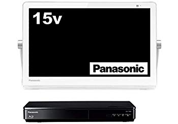 【中古】【人並み外れたに好いたらしい】パナソニック 15V型 液晶 テレビ受像機 プライベート・ビエラ UN-15TD8-W 2018年ひな形 z2zed1b