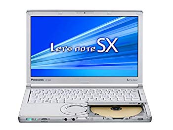 【中古】【非常に良い】パナソニック(Panasonic) CF-SX2JDHYS [12.1型液晶ノートパソコン HDD250GB/Core i5/4GBメモリ/Win7Pro/スーパーマルチドライブ/WEBカメラ搭載 L｜ドリエム店