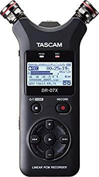 【中古】TASCAM タスカム - USB オーディオインターフェース搭載 ステレオ リニアPCMレコーダー DR-07X｜ドリエム店