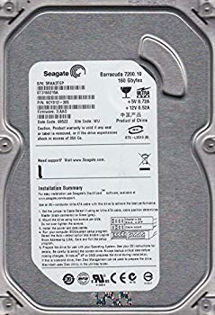 【中古】【非常に良い】Seagate ST3160215A 160GB 7200 RPM ATA 3.5インチ HD bme6fzu