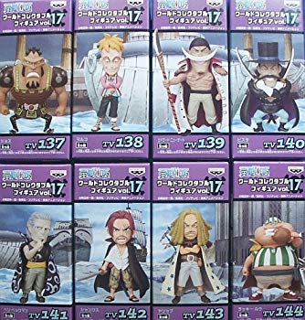【中古】【非常に良い】ワンピース ワールドコレクタブルフィギュア vol.17 全8種セット [おもちゃ&ホビー]｜ドリエム店