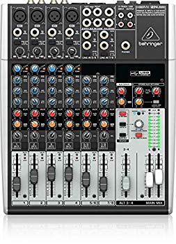 【中古】ベリンガー アナログミキサー USBオーディオインターフェース 8ch XENYX 1204USB｜ドリエム店