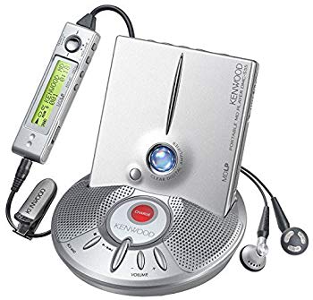 【中古】【人並み外れたに好いたらしい】ケンウッド DMC-S55 携帯型MD電気蓄音機