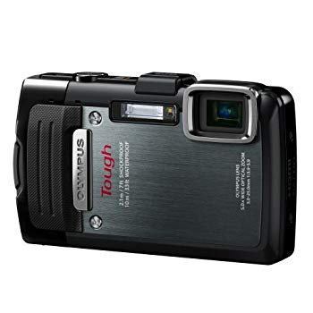 【中古】【非常に良い】OLYMPUS デジタルカメラ STYLUS TG-830 1600万画素 裏面照射型CMOS 防水性能10m ブラック TG-830 BLK｜ドリエム店
