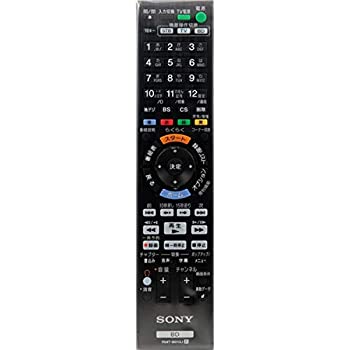 【中古】【非常に良い】SONY(ソニー) 純正ブルーレイディスクレコーダー用リモコン RMT-B013J|ドリエム店