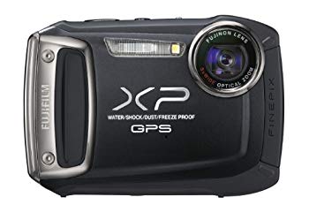 【中古】【人並み外れたに似つかわしい】FUJIFILM デジタル写真機 FinePix XP150 雨合羽 黒いこと F FX-XP150B tf8su2k