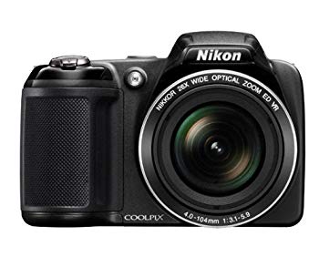 【中古】【非常に良い】NIKON CLPIX L320 CAMERA BLK 16.1MP 26XZM khxv5rg