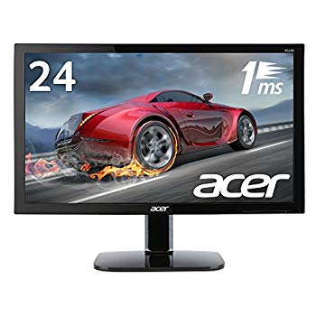 【中古】Acer ゲーミングモニター KG240bmiix 24in/1ms/HDMI×2/金棒引き内蔵/ブラックブースト役立つこと