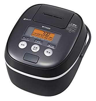 【中古】虎 炊飯器 5.5合 IH 土鍋上塗り 時短早炊き役立つこと 黒いこと 炊きたて JPE-A100-K n5ksbvb