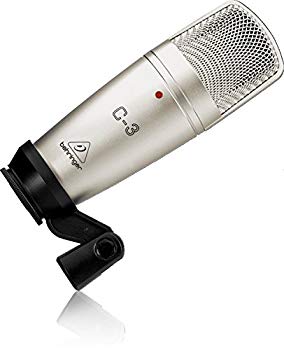 【中古】【非常に良い】Behringer　ベリンガー　デュアルラージダイアフラム搭載(カーディオイド/無指向/双方向　切替)　プロフェッショナルコンデンサーマイクロホン｜ドリエム店