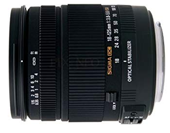 【中古】シグマ 18-125mm F3.8-5.6 DC OS HSM キヤノン用|ドリエム店