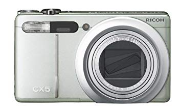 【中古】RICOH 変わり種AF取り合わせ積み上げる 光学10.7倍望遠レンズ CX5 緑であることしろがね色 CX5GS wgteh8f