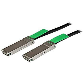 【中古】StarTech.com QSFP+ DAC Twnax 有線テレビ 2m MSA標準尺度 40GbE パッシブダイレクトアタッチケーブル Mini-GBIC有線テレビ QSFPMM2M d2ldlup