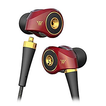 【中古】【非常に良い】ラディウス イヤホン ハイレゾ ドブルベ W n&deg;0 HP-TWF00R [バーガンディ]｜ドリエム店