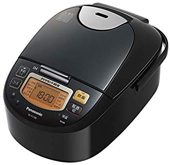 【中古】パナソニック 炊飯器 5.5合 IH式 ステンレスブラック SR-FC108-K mxn26g8
