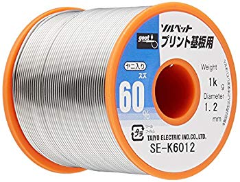 【中古】【人並み外れたに好いたらしい】goot 木管巻はんだ 刷り上げる基板用 1.2粍 1巻 SE-K6012 g6bh9ry