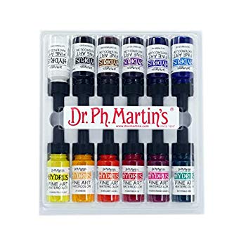 【中古】Dr. Ph. Martin's Hydrus Fine Art Watercolor 0.5 oz Set of 12 (Set 1) g6bh9ry