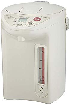 【中古】【非常に良い】タイガー VE電気ポット 「とく子さん」 省エネコース付き 3L ベージュ PIF-A300-C rdzdsi3