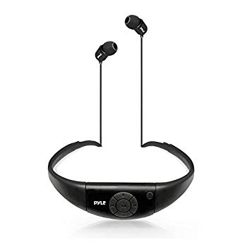【中古】Pyle pswp8bkアクティブアクションWater Proof mp3プレーヤー内蔵8?GBメモリ付き、ヘッドセット音楽プレーヤーの水泳 w17b8b5
