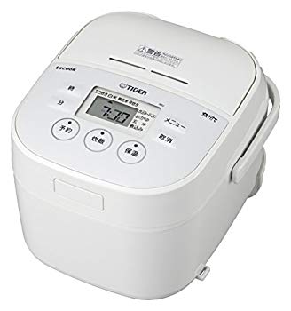 【中古】【人並み外れたに似つかわしい】虎 炊飯器 パソコン 3合 白いこと 処方せん付 tacook 炊きたて JBU-A551-W ggw725x