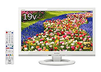 【中古】シャープ 24V型 液晶 テレビ AQUOS LC-24K40-W ハイビジョン 外付HDD対応(裏番組録画) ホワイト 2016年モデル 2zzhgl6 14,155円