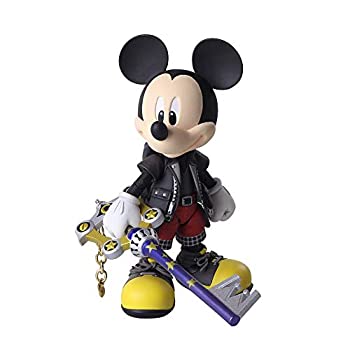 【中古】【非常に良い】KINGDOM HEARTS III BRING ARTS 王様 PVC製 塗装済み可動フィギュア｜ドリエム店 25,662円