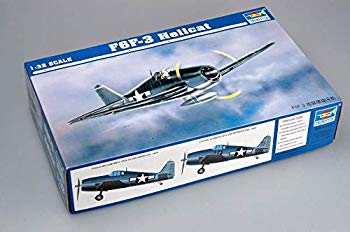 【中古】【非常に良い】トランペッター 1/32 グラマン F6F-3 ヘルキャット 02256 プラモデル bme6fzu