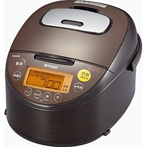 【中古】【非常に良い】タイガー 【ビックカメラグループオリジナル】IH炊飯ジャー 「炊きたて tacook」（5.5合） JKT-1000-TW ウッドブラウン｜ドリエム店