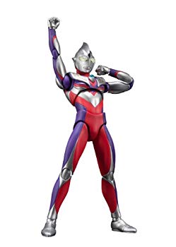 【中古】ウルトラアクト ウルトラマンティガ ウルトラマンティガ(マルチタイプ) 約160mm PVC&ABS製 塗装済み可動フィギュア|ドリエム店