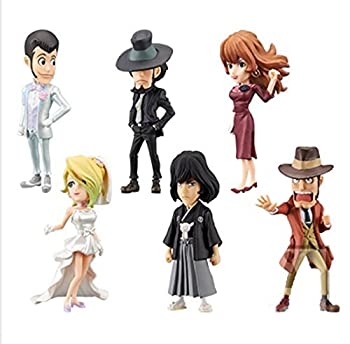 【中古】ルパン三世 ワールドコレクタブルフィギュアII 全6種セット