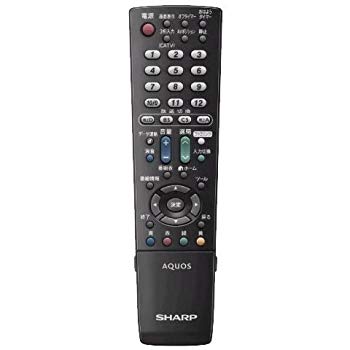 【中古】シャープ[SHARP] シャープ液晶テレビ用リモコン＜ブラック系＞（LC-20NE7） ブラック系【0106380466】 dwos6rj