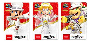 【中古】【人並み外れたに似つかわしい】【amiibo】マリオ 桃 クッパ 華燭の典表現スタイル アミーボ Nintendo【百貨店マリオ続きもの】 z2zed1b