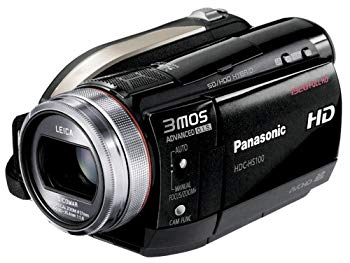 【中古】【非常に良い】パナソニック デジタルハイビジョンビデオカメラ ブラック HDC-HS100-K｜ドリエム店