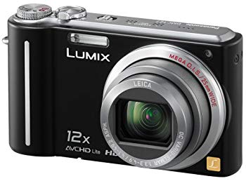 【中古】【非常に良い】パナソニック デジタルカメラ LUMIX (ルミックス) TZ7 ブラック DMC-TZ7-K|ドリエム店