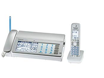【中古】パナソニック おたっくす デジタルコードレスFAX 子機1台付き 1.9GHz DECT準拠方式 シルバー KX-PD701DL-S|ドリエム店