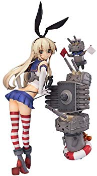 【中古】【非常に良い】艦隊これくしょん -艦これ- 島風 1/8スケール PVC製 塗装済み完成品フィギュア 9jupf8b