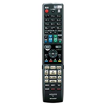 【中古】シャープ ブルーレイディスクレコーダー用純正リモコン 0046380253 GB017PA qqffhab