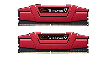 【中古】【非常に良い】【G.skill】DDR4 2400 (PC4 19200) Ripjaws V Series F4-2400C15D 16GVR 16GB|ドリエム店