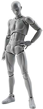 【中古】【非常に良い】S.H.フィギュアーツ ボディくん DX SET(Gray Color Ver.) 約150mm ABS&PVC製 可動フィギュア|ドリエム店