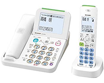 【中古】【非常に良い】シャープ 電話機 コードレス 子機1台付き 振り込め詐欺対策機能搭載 JD-AT85CL｜ドリエム店 13,888円