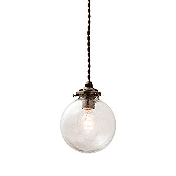 【中古】【非常に良い】ペンダントライト 1灯 電球別売 Orelia(S) - オレリアS - クリア(気泡ガラス) LT-1939BU インターフォルム(INTERFORM) 2zzhgl6