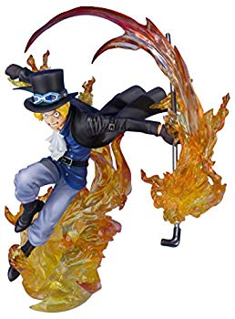 【中古】【非常に良い】フィギュアーツZERO ONE PIECE サボ -火拳- 約190mm ABS&PVC製 塗装済み完成品フィギュア｜ドリエム店