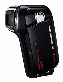 【中古】SANYO 高品位テレビ 雨合羽デジタルムービーカメラ Xacti (ザクティ) DMX-CA9 黒いこと DMX-CA9(K) 2mvetro