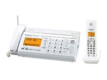 【中古】【非常に良い】パナソニック おたっくす デジタルコードレスFAX 子機1台付き ホワイト KX-PW320DL-W|ドリエム店