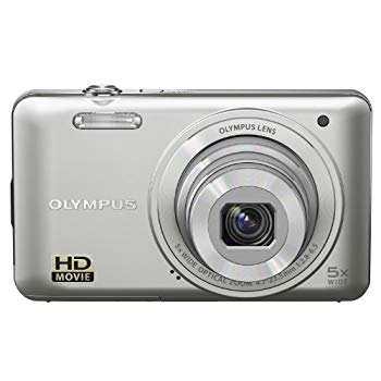 【中古】【人並み外れたに好いたらしい】OLYMPUS デジタル写真機 VG-140 しろがね色 1400万絵素 広角26粍 光学5倍望遠レンズ 3.0型液晶 VG-140 SLV wgteh8f